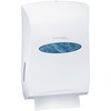 Kimberly-Clark Professional Universal Folded Towel Dispenser - Touchless Dispenser - 18.9" Height x 13.3" Width x 5.9" Depth - Pearl White - Durable, 