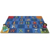 Carpets for Kids A to Z Animals Area Rug - Area Rug - 13.33 ft Length x 100" Width - Rectangle - A to Z Animals!