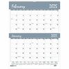 House of Doolittle Bar Harbor Blue/Gray 2-Month Wall Calendar - Julian Dates - Monthly - 12 Month - January - December - 2 Month Single Page Layout - 