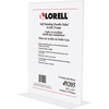 Lorell Double-sided Acrylic Frame - 1 Each - 8.50" Holding Width x 11" Holding Height - Rectangular Shape - Acrylic - Clear