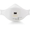 3M Aura Particulate Respirator - Particulate, Dust, Fog Protection - White - Comfortable, Adjustable Nose Clip, Disposable, Lightweight, Exhalation Va