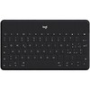 Keys-To-Go Super-Slim and Super-Light Bluetooth Keyboard for iPhone, iPad, and Apple TV - Black - Wireless Connectivity - Bluetooth - Tablet, Smartpho