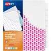 Avery Big Tab Tab Divider - 288 x Divider(s) - 288 Tab(s) - 8 - 8 Tab(s)/Set - 9.3" Divider Width x 11.25" Divider Length - 3 Hole Punched - Multicolo
