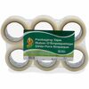 Shurtech Clear 654 yds Packaging Tape - 109.36 yd Length x 1.89" Width - 1.6 mil Thickness - For Box - 6 / Pack - Clear