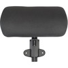 Lorell Ergomesh Executive Chair Headrest - Black - 1 Each