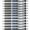 Pentel EnerGel RTX Liquid Gel Pen - Medium Pen Point - 0.7 mm Pen Point Size - Needle Pen Point Style - Refillable - Retractable - Black Gel-based Ink