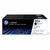 HP 83A (CF283AD) Original Laser Toner Cartridge - Dual Pack - Black - 2 / Carton - 1500 Pages (Per Cartridge)