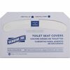 Genuine Joe Toilet Seat Covers - Half-fold - For Public Toilet - 250 / Pack - 20 / Carton - White