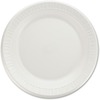 Dart Quiet Classic Foam Dinnerware Plates - White - Foam Body - 125 / Pack