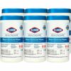Clorox Healthcare Bleach Germicidal Wipes - For Multipurpose - Ready-To-Use - 5" Length x 6" Width - 150 / Canister - 6 / Carton - Disinfectant, Non-i