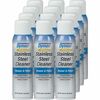 Dymon Oil-based Stainless Steel Cleaner - For Stainless Steel, Aluminum, Chrome, Copper, Brass - 16 fl oz (0.5 quart) - Neutral Scent - 12 / Carton - 