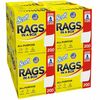 Scott Rags In A Box&trade; - 13" Length x 10" Width - 200 / Box - 8 / Carton - Soft, Strong, Lint-free, Absorbent - White