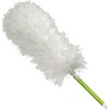 Impact Products Microfiber Hand Duster - 16" Overall Length - 1 Each - Green, White