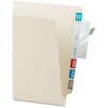 Tabbies Self-adhesive File Folder Label Protectors - 3 1/2" x 2" Sheet - Rectangular - Clear - 500 / Box