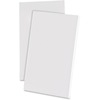 Ampad Recycled Glue Top Scratch Pad - 100 Sheets - Plain - Glued - Unruled - 15 lb Basis Weight - 3" x 5" - 0.31" x 4" x 6" - White Paper - Rigid, Chi