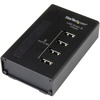 StarTech.com 4-Port Charging Station for USB Devices - 48W/9.6A - Charge up to four mobile devices at the same time, from a central location - USB Cha