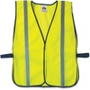 GloWear Lime Standard Vest - Standard Size - Fabric - Lime - High Visibility, Comfortable, Machine Washable, Breathable, Hook & Loop Closure, Reflecti