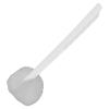 Genuine Joe Toilet Bowl Mop - 4.50" Head - 12" Plastic Handle - Acid Resistant, Durable, Long Lasting, Lightweight, Fatigue-free - 100 / Carton - Whit