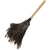 Impact Products Economy Ostrich Feather Duster - 23" Overall Length - 1 Each - Brown, Gray