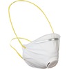 ProGuard Particulate Respirators w/Exhalation Valve - Universal Size - Respiratory, Dust, Pollen, Mist, Grass Protection - White - Comfortable, Adjust