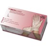 Medline MediGuard Vinyl Non-sterile Exam Gloves - Large Size - For Right/Left Hand - Clear - Powder-free, Latex-free, Durable, Beaded Cuff - For Multi