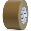 ipg Medium Grade Flatback Tape - 60 yd Length x 3" Width - Synthetic Rubber Backing - For Sealing, Packing, Framing, Tabbing - 16 / Carton - Brown