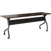 Lorell Flip Top Training Table - Rectangle Top - Four Leg Base - 4 Legs x 72" Table Top Width x 23.60" Table Top Depth - 29.50" Height x 70.88" Width 