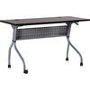 Lorell Flip Top Training Table - Rectangle Top - Four Leg Base - 4 Legs x 48" Table Top Width x 23.50" Table Top Depth - 29.50" Height x 47.25" Width 
