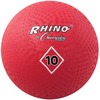 Champion Sports Playground Ball - 10" - Nylon - Red - 1  Each