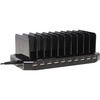 Tripp Lite 10-Port USB Charging Station with Adjustable Storage 12V 8A (96W) USB Charger Output - 1 Pack - 12 V DC Input - 5 V DC/2.40 A Output