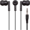 Califone E1 Multimedia Ear Bud With 3.5mm Plug - Stereo - Black - Mini-phone (3.5mm) - Wired - Earbud - Binaural - In-ear - 3.90 ft Cable