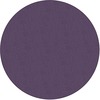 Flagship Carpets Classic Solid Color 6' Round Rug - Floor Rug - Classic, Traditional - 72" Length - Circle - Purple - Nylon
