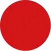 Flagship Carpets Classic Solid Color 6' Round Rug - Floor Rug - Classic, Traditional - 72" Length - Circle - Red - Nylon