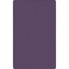 Flagship Carpets Classic Solid Color 9' Rectangle Rug - Floor Rug - Classic, Traditional - 108" Length x 72" Width - Rectangle - Purple - Nylon