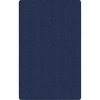 Flagship Carpets Classic Solid Color 12' Rectangle Rug - Floor Rug - Classic, Traditional - 12 ft Length x 90" Width - Rectangle - Navy - Nylon