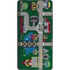 Flagship Carpets Places To Go Activity Rug - 108" Length x 72" Width - Rectangle - Multicolor - Nylon