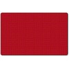 Flagship Carpets Solid Color Hashtag Rug - 13.16 ft Length x 10.75 ft Width - Cherry