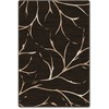 Flagship Carpets Dark Choc Moreland Design Rug - 72" Length x 48" Width - Dark Chocolate - Nylon