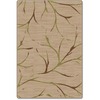 Flagship Carpets Natural/Sage Moreland Design Rug - 72" Length x 48" Width - Natural Sage - Nylon