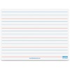 Flipside Double-sided Magnetic Dry Erase Board - 9" (0.8 ft) Width x 12" (1 ft) Height - White Surface - Rectangle - Magnetic - 1 Each