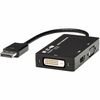 Eaton Tripp Lite Series DisplayPort to VGA/DVI/HDMI All-in-One Converter Adapter, DP ver 1.2, 4K 30 Hz HDMI - DisplayPort/HDMI/DVI/VGA for Audio/Video