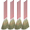 Genuine Joe Lobby Broom - 24" Handle Length - Wood Handle - 12 / Carton - Natural