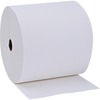 Genuine Joe Solutions 1-ply Hardwound Towels - 1 Ply - 7" x 600 ft - White - Virgin Fiber - Embossed, Absorbent, Soft, Chlorine-free, Strong - 6 / Car
