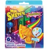 Mr. Sketch Scented Markers - Narrow, Medium, Broad Marker Point - Chisel Marker Point Style - Blue, Green, Orange, Purple, Red, Yellow - 6 / Set