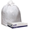 Genuine Joe Low Density White Can Liners - 33 gal Capacity - 33" Width x 39" Length - 0.90 mil (23 Micron) Thickness - Low Density - White - 100/Carto