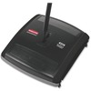 Rubbermaid Commercial Brushless Mechanical Sweeper - 7.50" Brush Face - 1 Each - Black