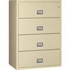 Phoenix World Class Lateral File - 4-Drawer - 31" x 23.6" x 54.7" - 4 x Drawer(s) for File - Lateral - Fire Resistant, Explosion Resistant, Impact Res