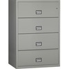 Phoenix World Class Lateral File - 4-Drawer - 38.9" x 23.6" x 54.7" - 4 x Drawer(s) for File - Lateral - Fire Resistant, Explosion Resistant, Impact R