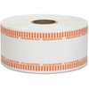 PAP-R Color-coded Coin Machine Wrappers - 1000 ft Length - 1900 Wrap(s)Total $10 in 40 Coins of 25¢ Denomination - 15 lb Basis Weight - Kraft - Orange