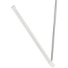 Dixie Jumbo Wrapped Straws by GP Pro - 7.5" Length - Plastic - 500 Straws/Box - 2000 / Carton - Clear, Translucent